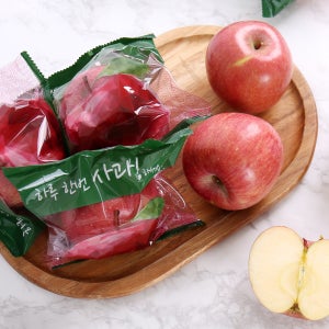 달콤 껍질째먹는 경북 세척사과 3kg x 2박스