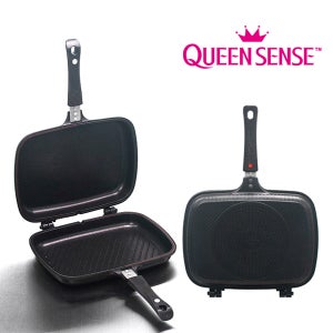 퀸센스 IH 인덕션 생선구이 양면팬 31cm