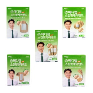 메디랩 스킨핏 케어밴드 원형 12매입