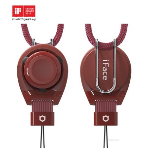 아이페이스 퀵릴리즈 휴대폰 사원증 분실 도난방지 목걸이 여행용 핑거 넥 스트랩