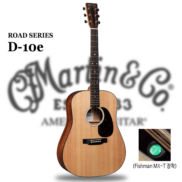 Martin 마틴기타 D-10E-02 Sitka with NEW MARTIN E1 PICK UP