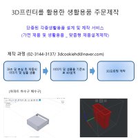 [와우쓰리디]3D프린터 출력대행 DLP SLA 프린팅 3D모델링 대형출력사이즈