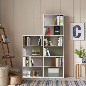 송목가구 로리 3단 4단 5단 6단 미니 책장 수납장