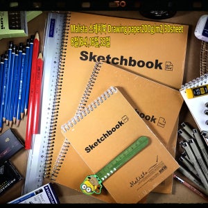 Malista Sketchbook Drawing book8절 B4 16절 32절 모음전