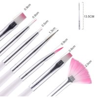 네일블러쉬 brush set 젤 네일아트 재료