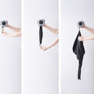 휴대용 롤업 스타 에코백 장바구니 - 마트 시장 가방 장보기 캠핑용 미니 숄더백