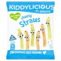 Kiddylicious Cheesy Straws 키딜리셔스 9개월 치즈 스트로우 12g 20팩