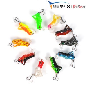 메뚜기월드 배스 낚시 하드베이트 루어 래틀에기 에기 싱킹