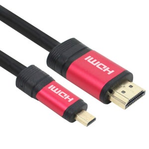HDMI to Micro HDMI2.0 케이블 레드메탈 1.5m, 1개