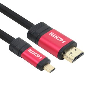 넥시 HDMI 2.0Ver 레드메탈 MICRO HDMI 케이블 3M NX498