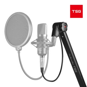 TSG-AL400 마이크 스탠드 암스탠드 XLR 케이블 내장형 최대 지지 하중 2.5kg