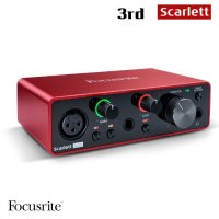 Focusrite 스칼렛솔로 3세대 Solo USB 오디오 인터페이스