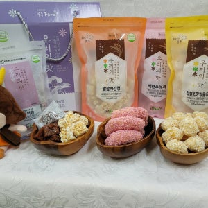 공주팜 수제 유과약과 백설공주1호 선물세트