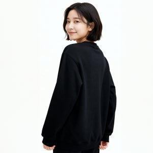 옥스타 남녀공용 무지맨투맨 빅사이즈 긴팔티 기모 선택