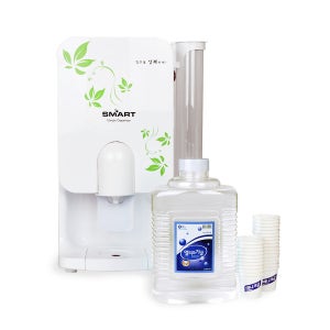 엘리트 가글 1.5L 1개 디스펜서1개 전용 종이컵 720개 세트 구강청결제 대용량 업소용