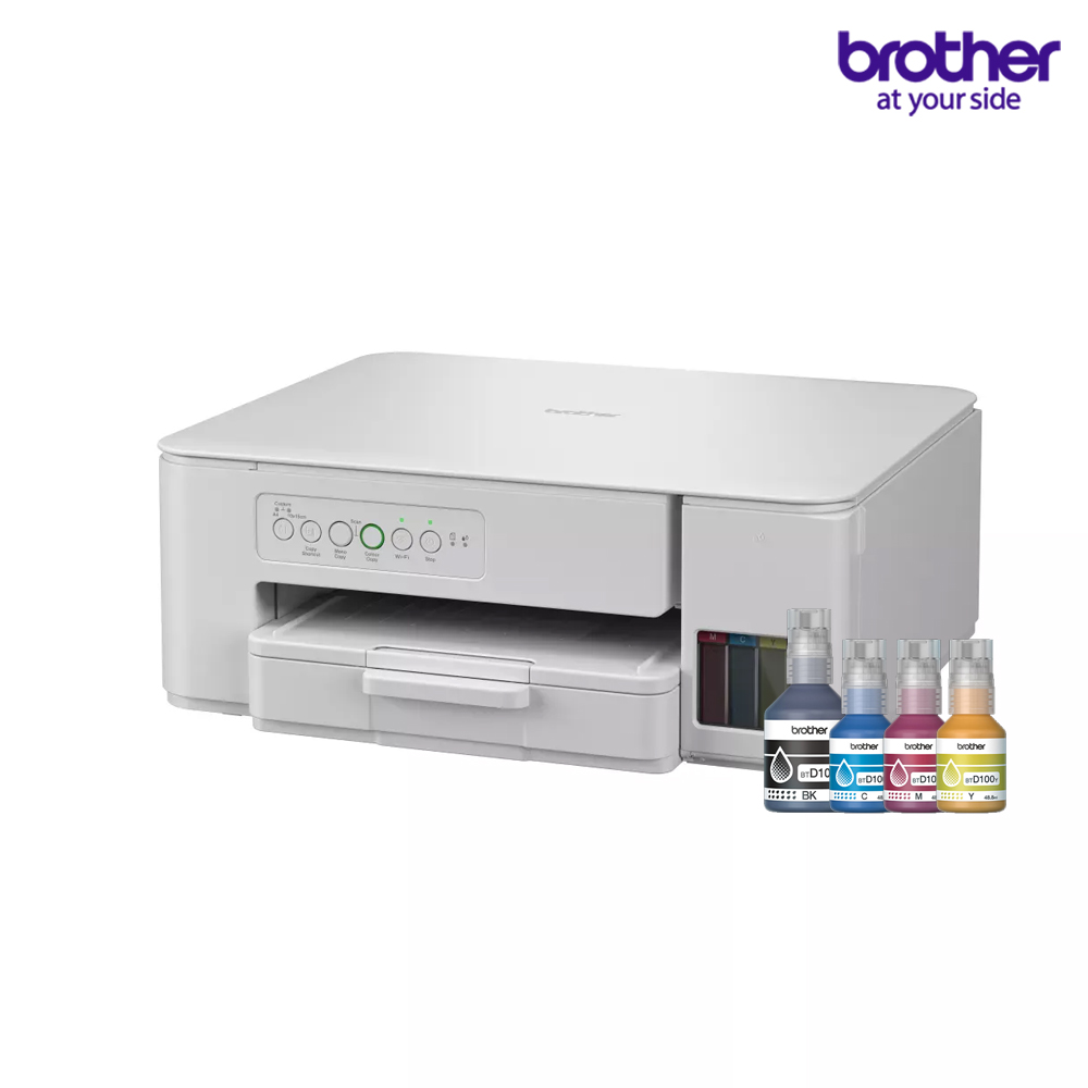 브라더 무한잉크 시리즈 복합기 가정용 프린터 무선WIFI 자동양면인쇄 T436W