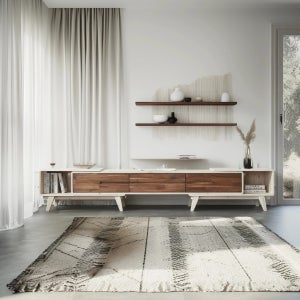 TV 거실장 티비다이 원목 티브다이 장식장 TV 장 거실서랍장