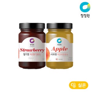 청정원 딸기잼 370g 외 1종 총3개