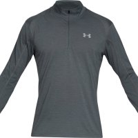 [언더아머 Under Armour] 1326585-012 UA Streaker ½ Zip Men’s Running Long Sleeve Shirt