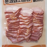 노랑오리 훈제삼겹슬라이스 400g 참나무훈연