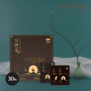 몸엔용 국산녹용홍삼 목넘김이 부드러운 기엔용 선물세트 50ml x 30포