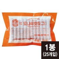 도나우 핫도그 소시지 1kg(40gx25개입) 핫도그용 [개당 296원]