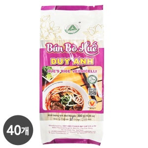 베트남 쌀국수 두이안 분보후에 1.8mm BUNBOHUE 300g, 40개