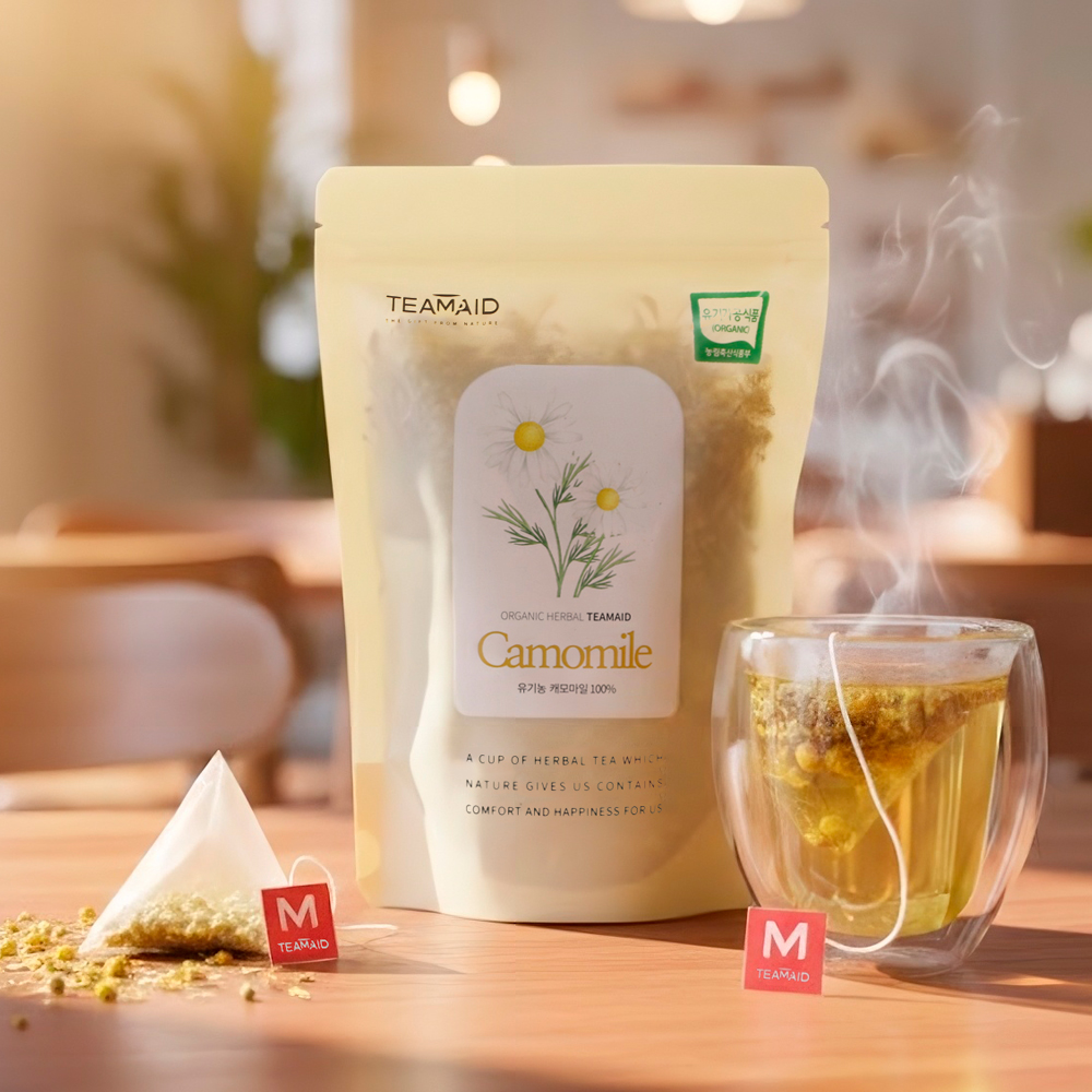 티메이드 유기농 <b>카모마일</b>차 <b>캐모마일</b> 꽃차 티백 <b>캐모마일</b>티 30티백