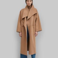 토템 안시 카멜 울 코트 Toteme Annecy Camel Wool Coat Camel