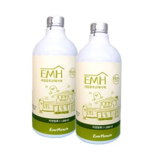 EMH 새집증후군제거제(1L) 2개 새차 새집 집안 페인트냄새제거