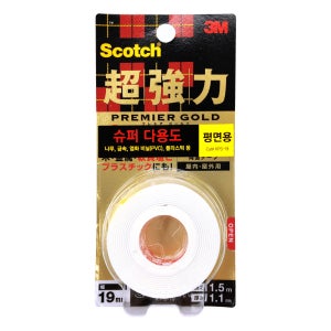 3M Scotch KPS-19 슈퍼 초강력 양면 테이프 평면용