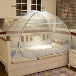 이층침대 원터치 모기장 텐트 침대 대형 일반형 1인용