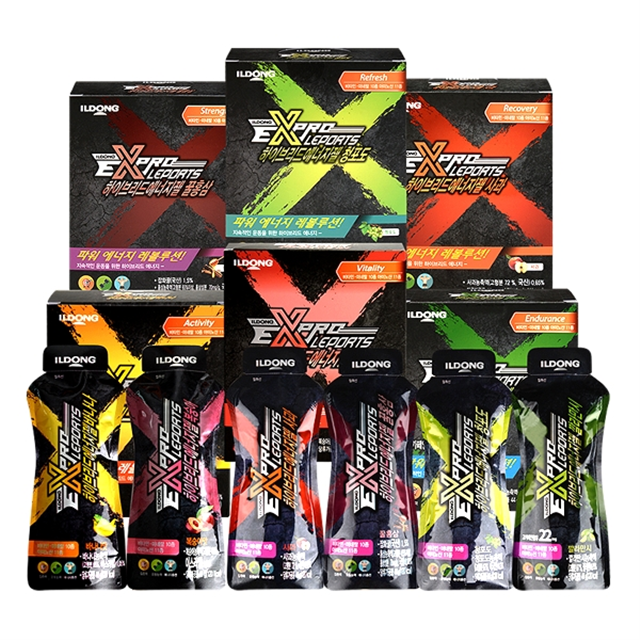 일동 파워젤 10포(1박스) 대용량 마라톤 자전거 스포츠 <b>에너지</b>젤