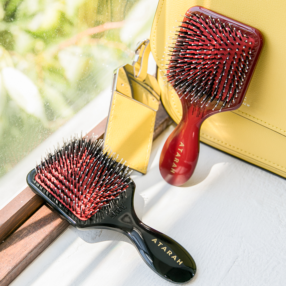 우드브러쉬 돈모 쿠션 브러쉬