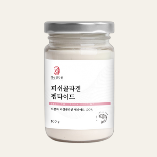 저분자 피쉬 <b>마린 콜라겐</b> 펩타이드 300달톤 100g