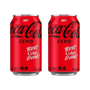 (공식) 코카-콜라 제로 CAN 350ml 24개