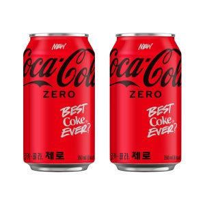 (공식) 코카-콜라 제로 CAN 350ml 24개