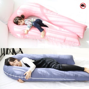 숙면 꿀잠아이템 U자형 M자형 바디필로우 대쿠션 특대형 임산부 범퍼쿠션 2인베개