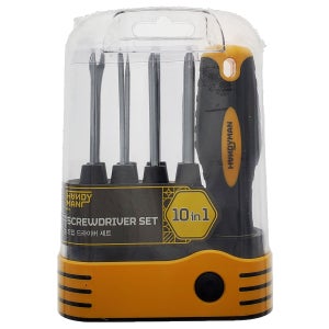 핸디맨 조립 드라이버세트 10 in 1 가정용 실속형