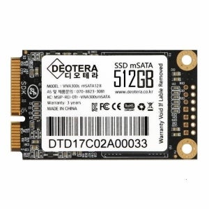 디오테라 VIVA 300S LITE mSATA 512GB