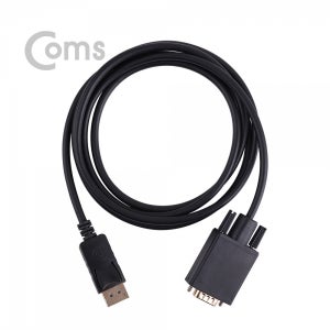 BT407 디스플레이포트 DP to VGA 변환 케이블 1.8M