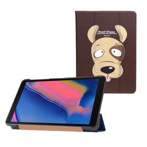 삼성 갤럭시탭A 8.0 2019 with s pen tpu캐릭터3단 케이스 p200 p205 아자케이스