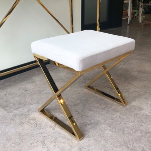 베니스 골드 스툴 인테리어 보조 화장대 의자