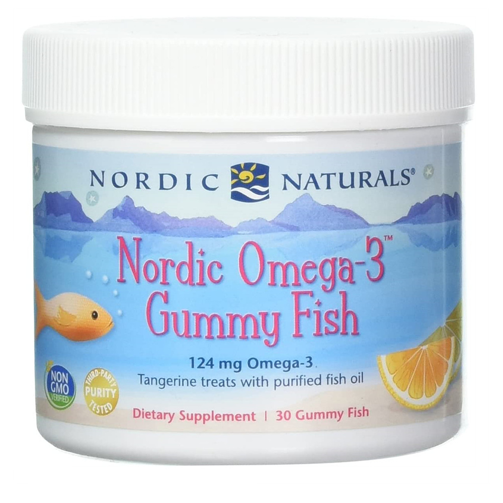 노르딕내추럴스 Omega3 Gummy Fish <b>124mg</b> <b>오메가3 구미 피쉬</b> 30<b>구미</b>