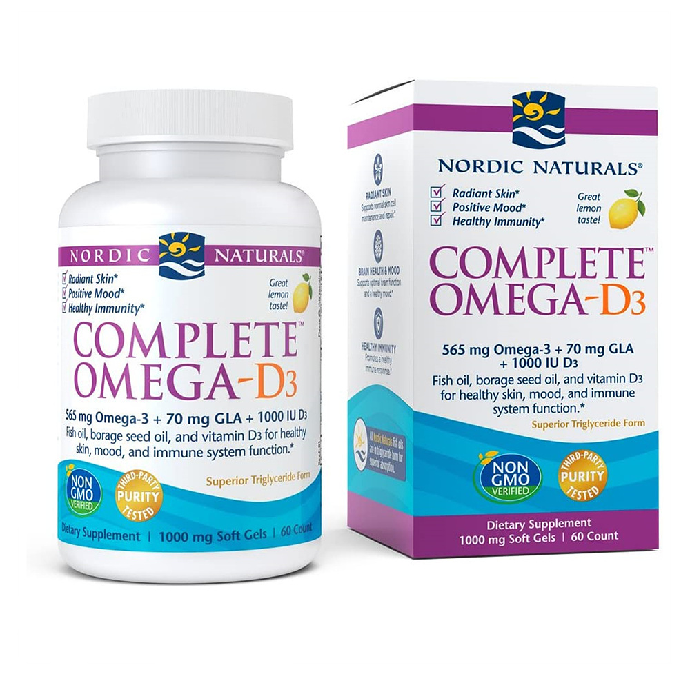 Nordic Naturals 노르딕내추럴스 <b>컴플리트 오메가</b> <b>D3</b> 120정