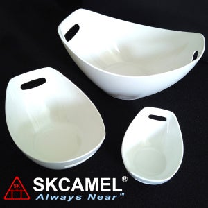 SKCAMEL 샐러드볼 샐러드그릇 야채 과일 사탕바구니