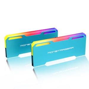 몬스타기어 BLADE A2 스카이블루 DDR4 DDR5 램 쿨러 메모리 방열판 2팩