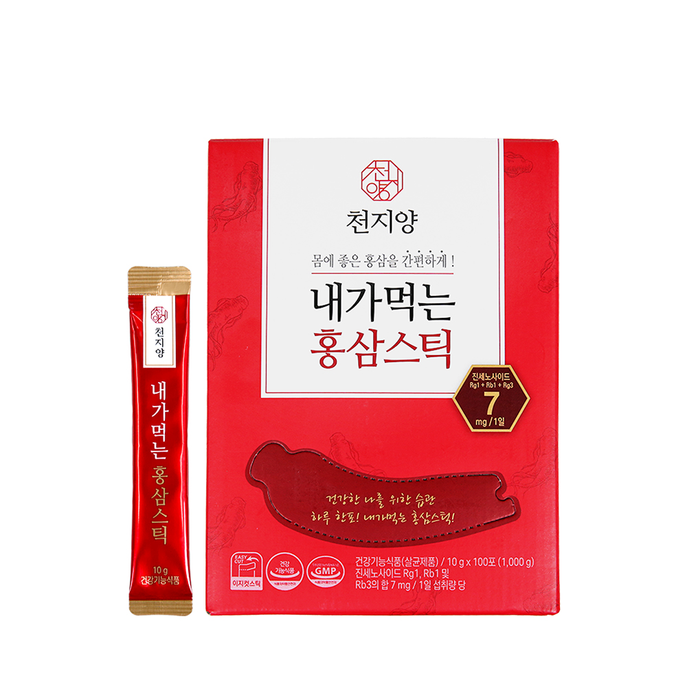 진세노사이드75g 홍삼액 진액 홍삼정 6년근액기스 홍삼스틱 100포