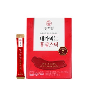[쇼핑백포함] 천지양 내가먹는 홍삼스틱100포 6년근홍삼 진세노사이드7mg 홍삼스틱추천