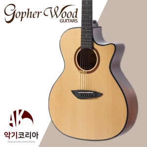 고퍼우드 G230CSP 탑솔리드 GA바디 입문용통기타 28종 풀패키지 보면대 추가 이벤트
